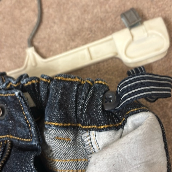 Oshkosh B'gosh skinny jeans | Adjustable Waist Jeans Size 5T | Color: dark blue - Picture 3 of 6